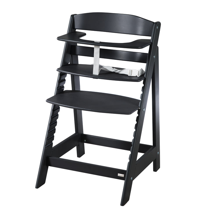 Stair elevator 'Sit up Flex', growing to the youth chair, wood painted black