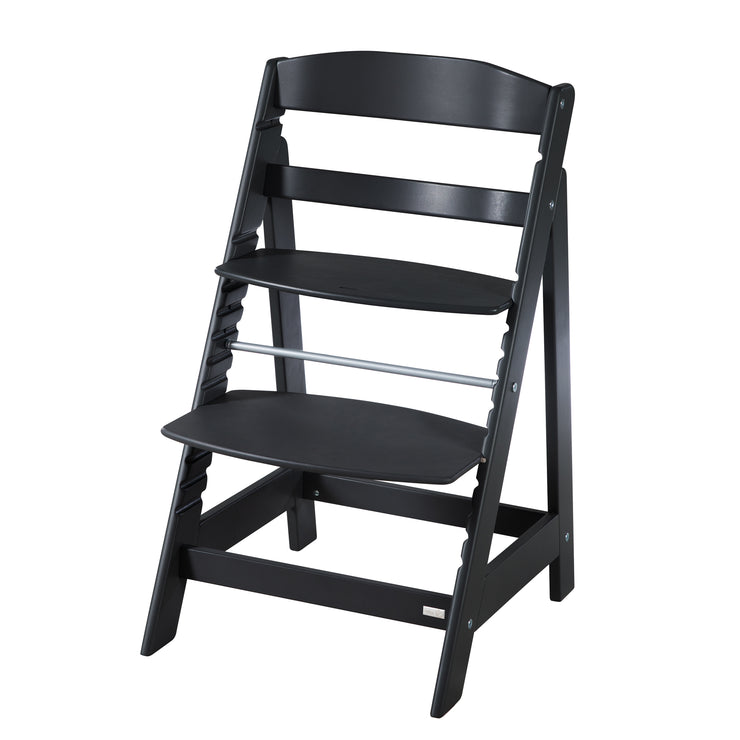 Stair elevator 'Sit up Flex', growing to the youth chair, wood painted black