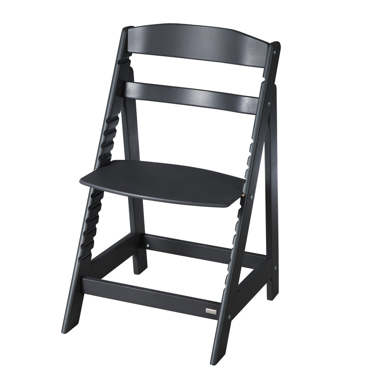 Stair elevator 'Sit up Flex', growing to the youth chair, wood painted black