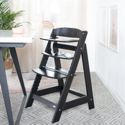 Stair elevator 'Sit up Flex', growing to the youth chair, wood painted black