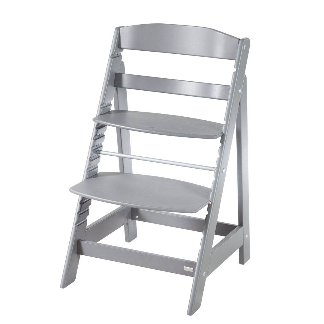 Trona combinada 'Sit Up Flex', ajustable hasta la silla juvenil, madera taupe