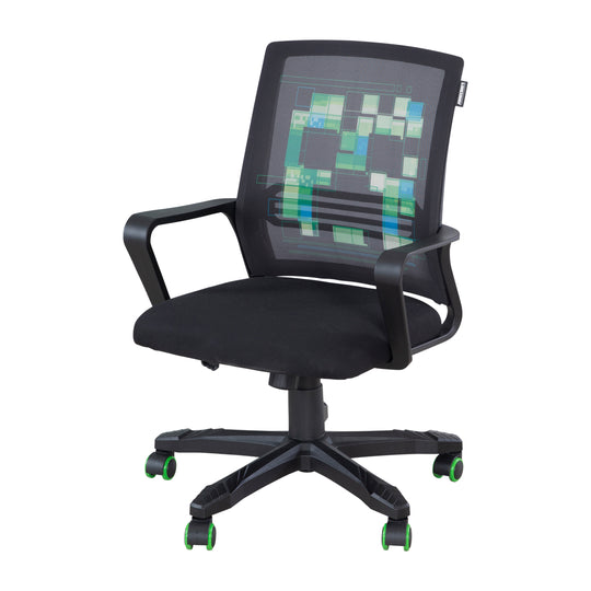 Chaise de jeu 'Minecraft' - réglable en hauteur en continu avec mécanisme de bascule
