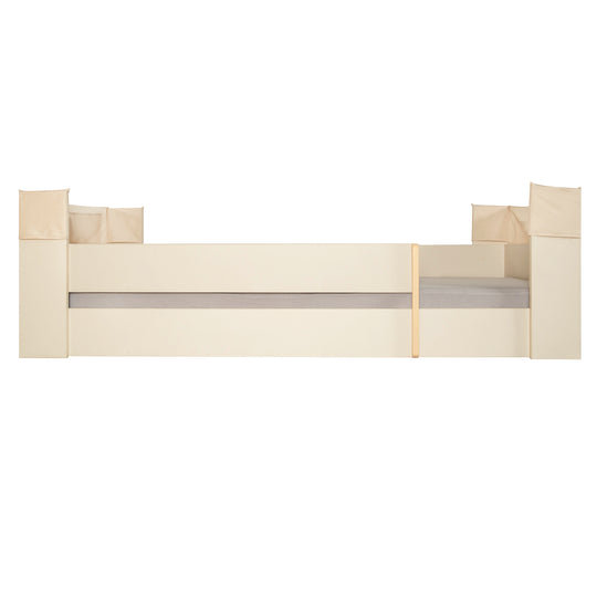 Kinderbett-Set 'Toddler' 90 x 200 cm - Serie 'Flexi Grow' - Cashmere / Eichen-Dekor