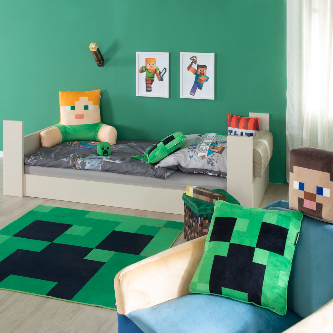 Kinderbett-Set 'Toddler' 90 x 200 cm - Serie 'Flexi Grow' - Cashmere / Eichen-Dekor