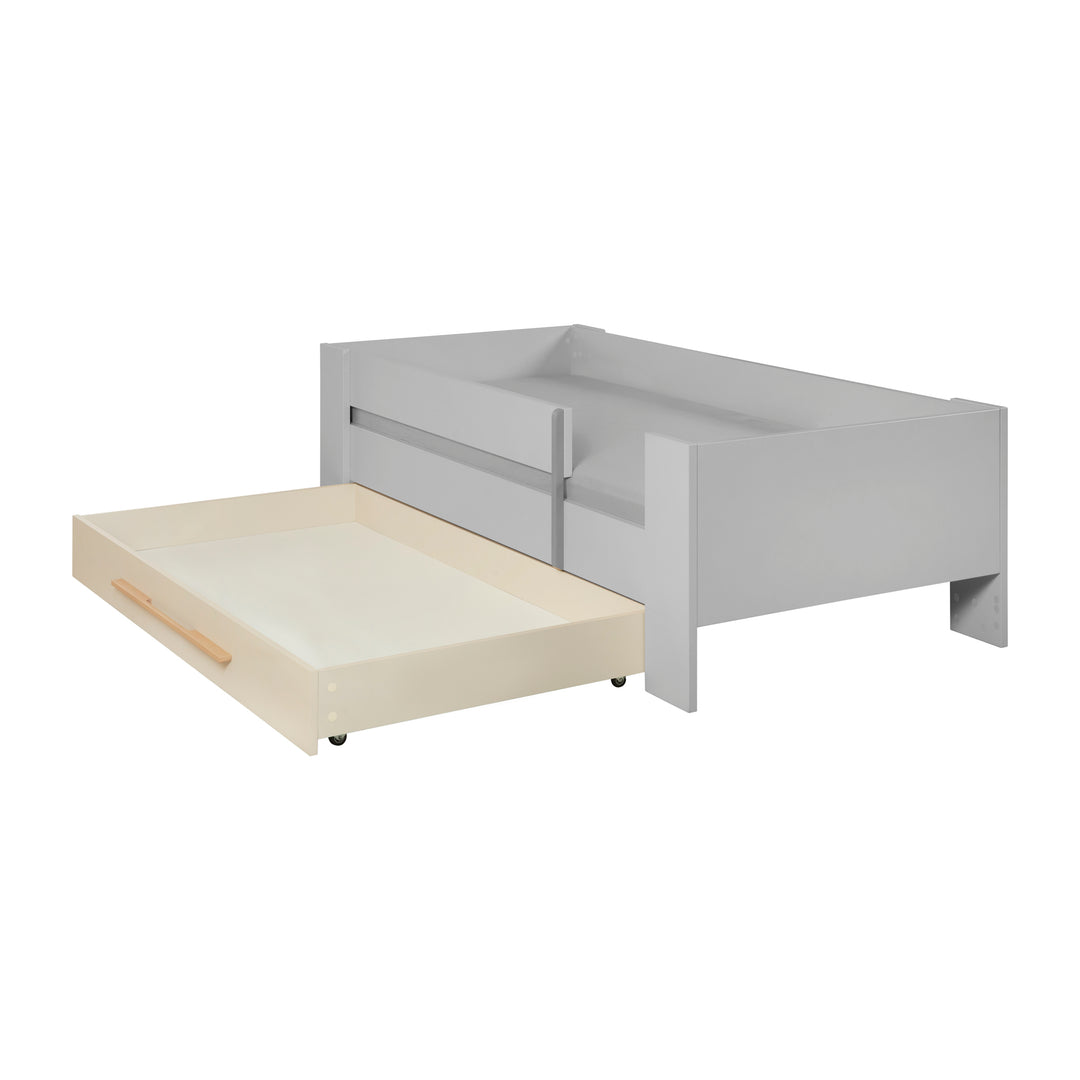 Kinderbett-Set 'Kids' 90 x 200 cm - Serie 'Flexi Grow' - Cashmere / Eichen-Dekor