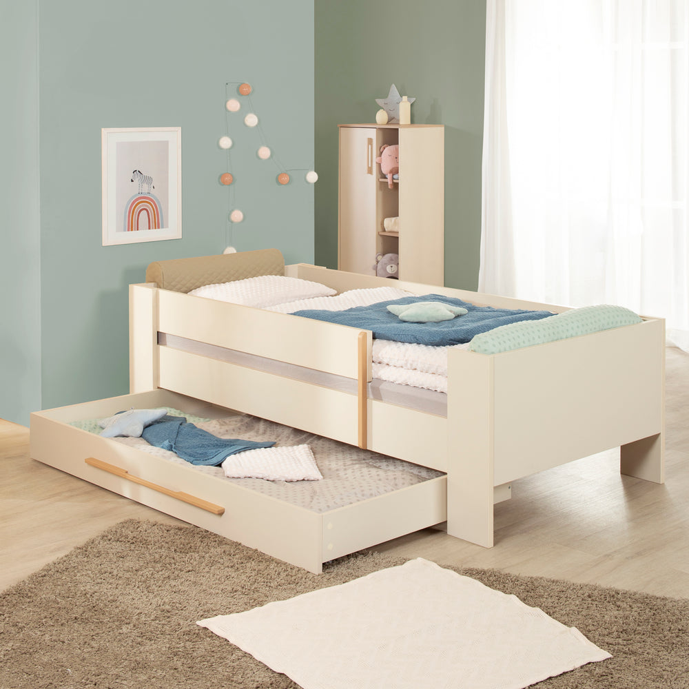 CM-3 - Cassetto sottol letto 'Flexi Grow' incl. maniglia in legno - Adatto al set 'Kids' - Cashmere