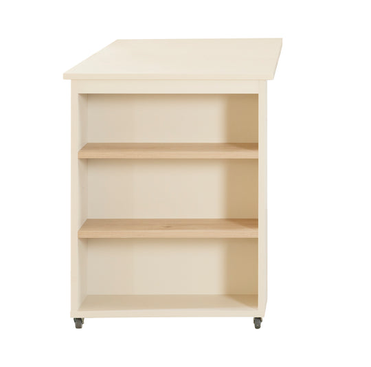 CM-6 - Scrivania, 3 vani aperti 'Flexi Grow' - Adatta alla trasformazione nel set 'Studio' - Cashmere