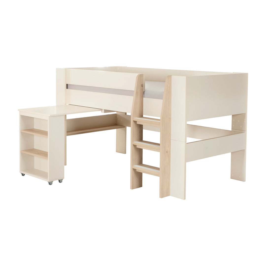 CM-6 - Scrivania, 3 vani aperti 'Flexi Grow' - Adatta alla trasformazione nel set 'Studio' - Cashmere