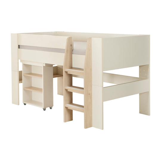 CM-6 - Scrivania, 3 vani aperti 'Flexi Grow' - Adatta alla trasformazione nel set 'Studio' - Cashmere