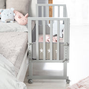 Lit cododo et berceau 'safe asleep®' 2 en 1 avec barrière 'Little Stars', matelas et nid inclus