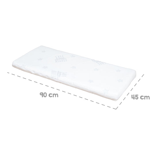Culla co-sleeping 'safe asleep®' 2 in 1 con barriera 'Little Stars', inclusi materasso e nido