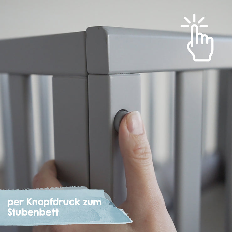 Stuben & Sided Bed 'Safe Andleep®' 3 in 1 Incl.