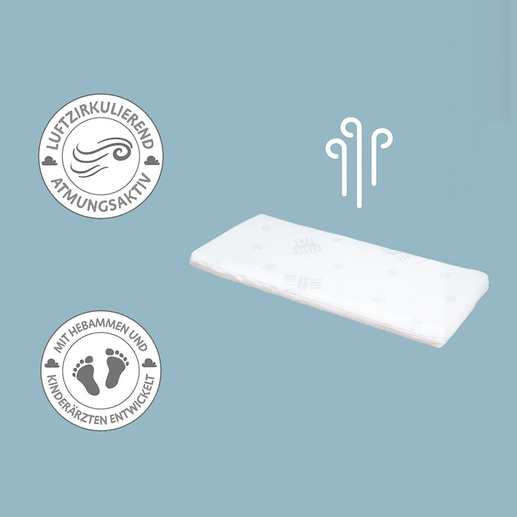Stuben & Sided Bed 'Safe Andleep®' 3 in 1 Incl.