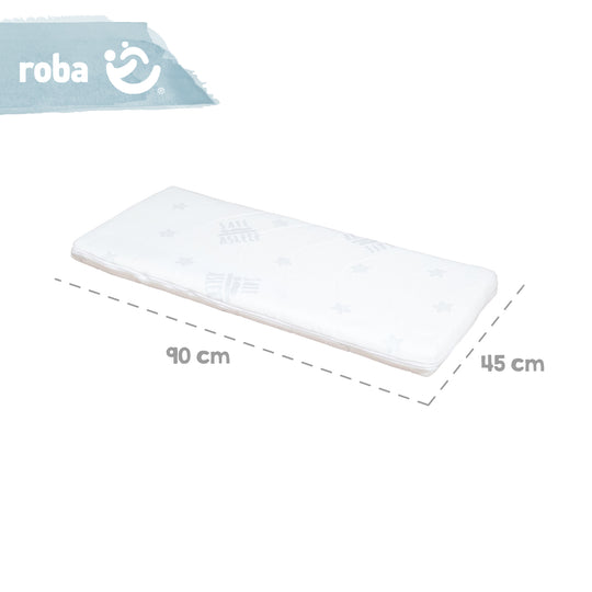 Culla co-sleeping 'safe asleep®' 2 in 1 con barriera 'Little Stars', inclusi materasso e nido