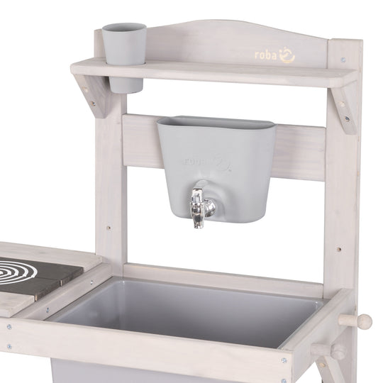 Contenitore per acqua per cucine giocattolo - Accessori per giochi da esterno - Grigio