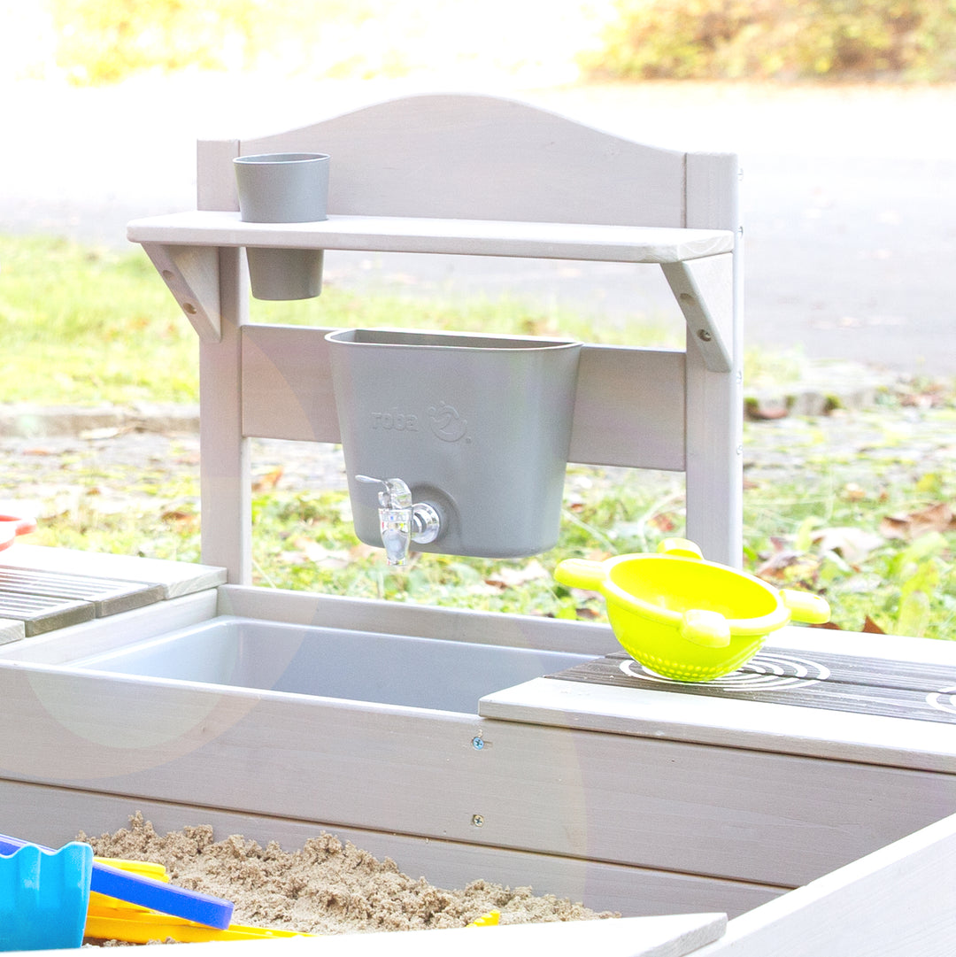 Contenitore per acqua per cucine giocattolo - Accessori per giochi da esterno - Grigio