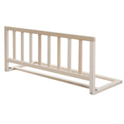 Barrière de lit 90 cm - Barrière de protection en bois sécurisée - Naturelle