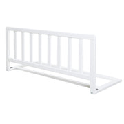 Barandilla de cama de 90 cm - Barandilla de protección segura de madera - Blanco