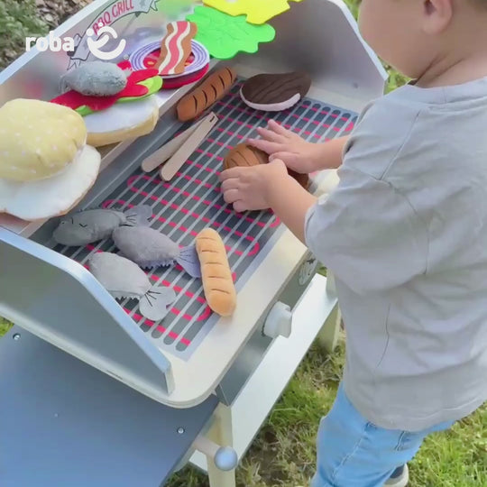 Video 480212ZU (1/1) - BBQ Grill - Kinderaufnahme im Garten