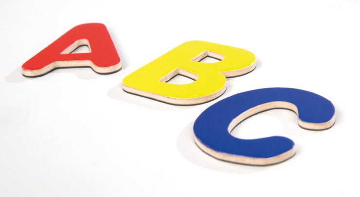 Lettres magnétiques, ABC réglé 31 TLG, épingles d'aimant en bois, jouets scolaires pour enfants