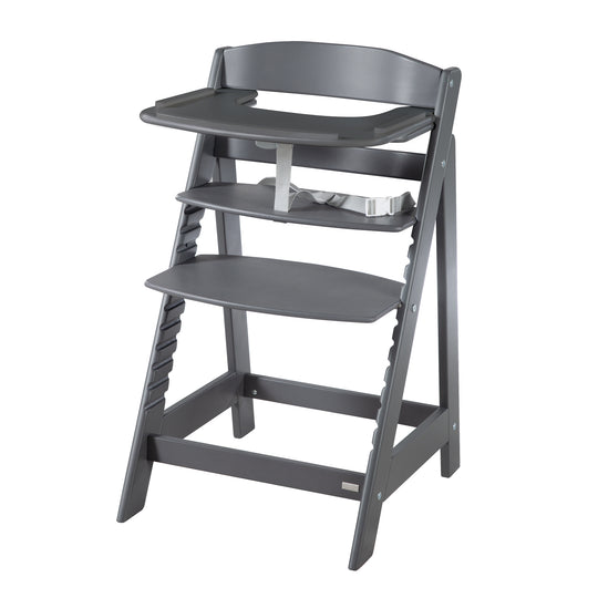 Vassoio per 'Sit Up Flex' - Compatibile con sistema di imbracatura e imbottiture - Legno antracite