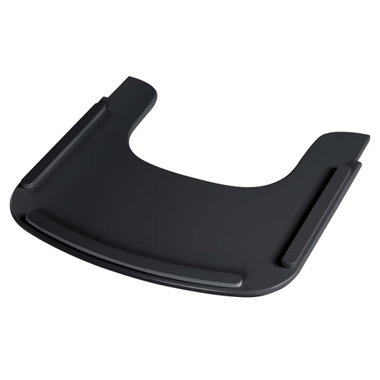 Bandeja para comer para 'Sit Up Flex' - Compatible con sistema de cinturones y almohadillas - Madera negra