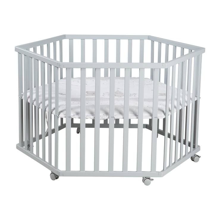 Running "Star Magic" a 6 angoli, incluso l'inserto protettivo, Wood Taupe
