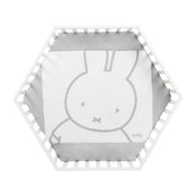 Box "miffy®" esagonale, con inserto protettivo, legno bianco