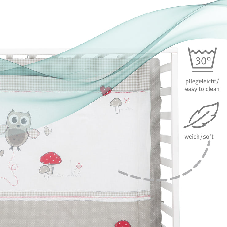 Courir, y compris la contribution protectrice Adam et Owl / avec des rôles - en blanc