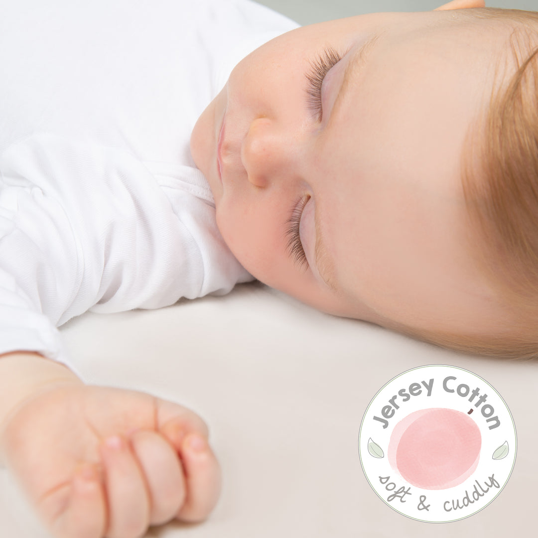 Drap-housse extensible 'safe asleep®' - Coton biologique certifié GOTS et Oeko Tex - Ècru