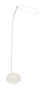 Stand-Himmelstange, Universal Himmelhalter freistehend, weiß, Betthimmel rund ca. 150 cm