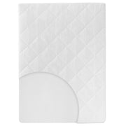 Matelas de passagers pour la lecture 75 x 100 cm, matelas play blanc, matelassé