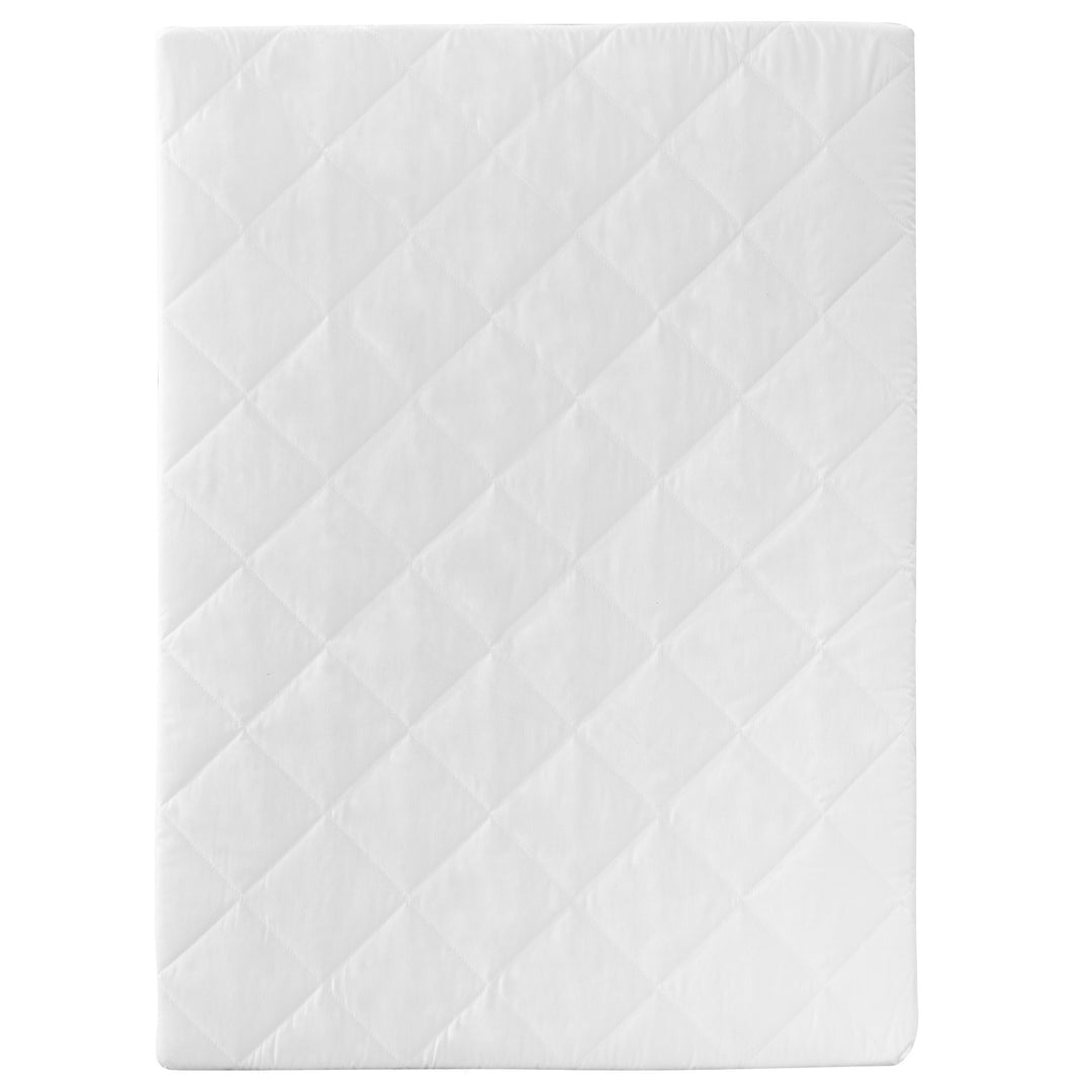Matelas pour parc bébé, pour les modèles 75 x 100 cm, matelas blanc, piqué