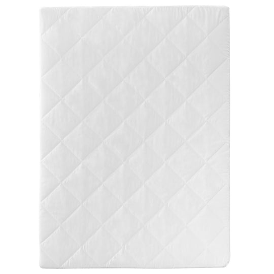 Matelas pour parc bébé, pour les modèles 75 x 100 cm, matelas blanc, piqué