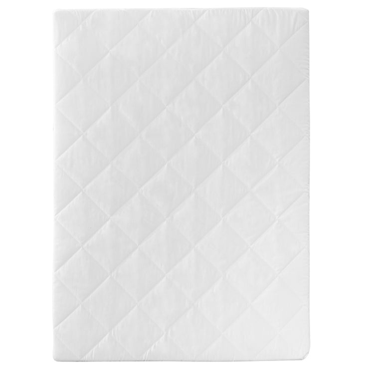 Matelas pour parc bébé, pour les modèles 75 x 100 cm, matelas blanc, piqué