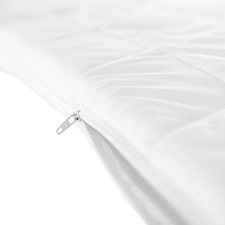 Matelas de passagers pour la lecture 75 x 100 cm, matelas play blanc, matelassé