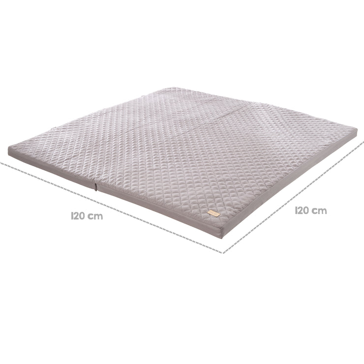 Jouez et rampant matelas «style roba» 60 x 120 cm, pliable à 120 x 120 cm