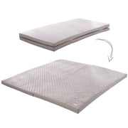 Jouez et rampant matelas «style roba» 60 x 120 cm, pliable à 120 x 120 cm