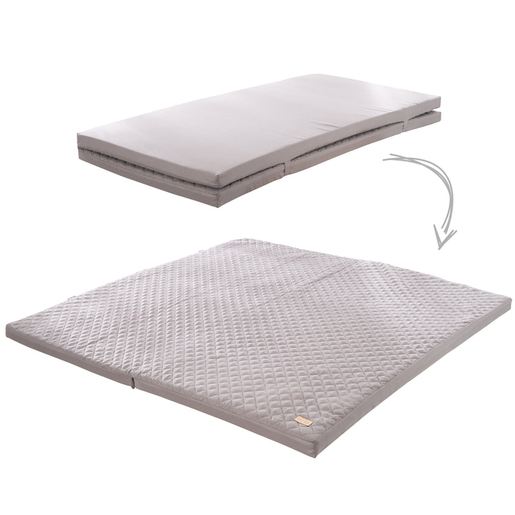 Play & crawl mattress 'roba Style' 60 x 120 cm, foldable to 120 x 120 cm