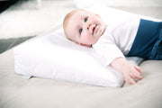 Coussin de coin, respirant, avec couverture amovible, rangement et oreiller de support 60 x 35 cm