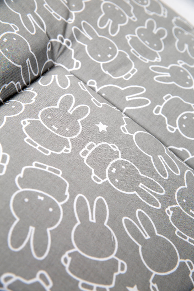 Matelas à langer "miffy®", 85 x 75 cm, matelas doux, revêtu de PU, nettoyable