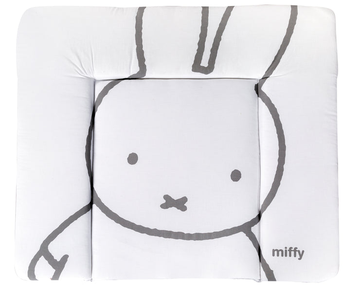 Materassino per fasciatoio "miffy®", 85 x 75 cm, morbido, rivestito in PUR