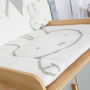 Materassino per fasciatoio "miffy®", 85 x 75 cm, morbido, rivestito in PUR