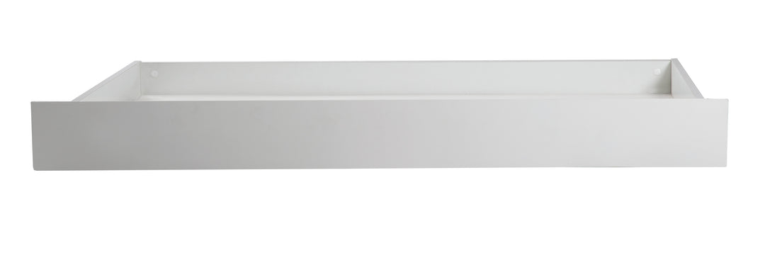 Box letto universale, in legno, con ruote, bianco, si inserisce sotto il lettino e i lettini combi