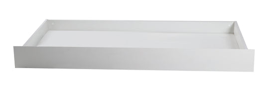 Box letto universale, in legno, con ruote, bianco, si inserisce sotto il lettino e i lettini combi