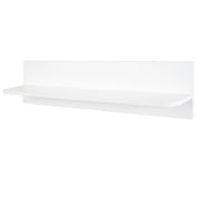 Estante de pared universal, blanco, estante de mobiliario para el espacio sobre la cómoda o como estante de libros