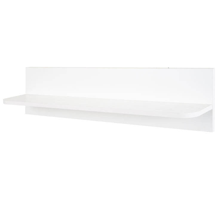 Estante de pared universal, blanco, estante de mobiliario para el espacio sobre la cómoda o como estante de libros