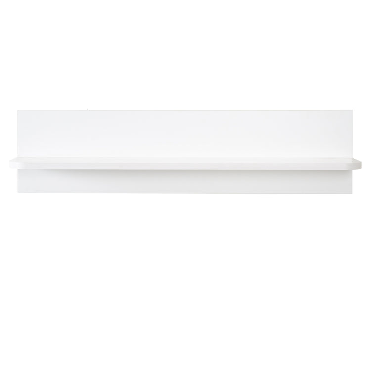 Estante de pared universal, blanco, estante de mobiliario para el espacio sobre la cómoda o como estante de libros