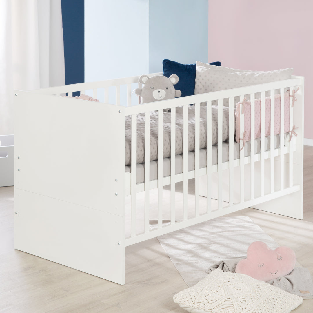 Set de chambre 'Anton' incl. lit d'enfant 70x140, commode à langer 2 portes, armoire 2,5 portes