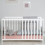 Zimmerset inkl. Wickelkommode 'Hamburg' & Beistellbett 60 x 120 cm inkl. Lattenrost